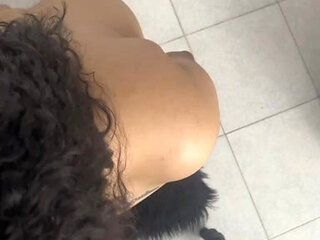 The sister-in-law sucks it very well