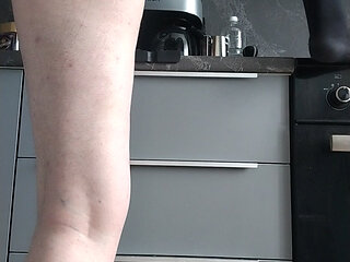 While making a cup of cappuccino