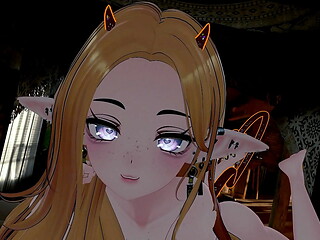 Succubus Roommate Sucks Your Dick While You Rest :3 ( ASMR VR RP )
