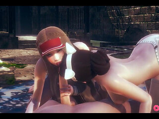 Threesome Hentai 2 Girls 1 Boy