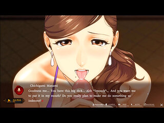 Hentai Game - Professional Deepthroat Performance - A Gigantic-Breasted MILF's Devotional Oral Service - NTR Hentai