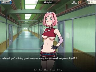 Kunoichi Trainer - Naruto Trainer v0.19.1 Part 99 Sakura the Naked Doctor by Loveskysan69