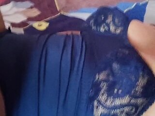 Hot Aunty Sreejaa Big Tits Bouncing Hard Creampie Fuck