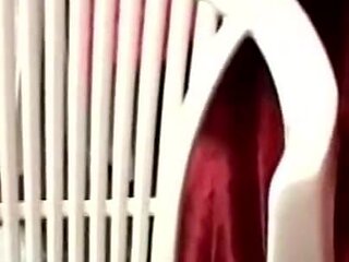 Horny brunette gets fucked by two guys