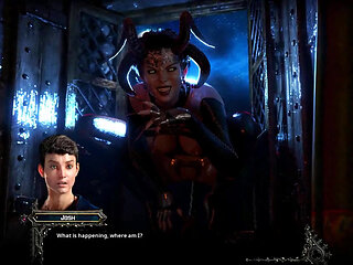 Countess in crimson: a boyfriend watches his girl having sex ep 4