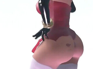 3D animated Betty Boop Dancing