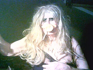PIg snout humiliation for  old smoking  fuckpig slag, Sarah