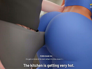 Hot Divorcee Debbie Kitchen Oral & Deep Bedroom Creampie - Mansion Days - Part 11 - Brim - by Porn Game 4u