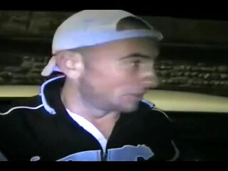 Amazing risky exhibit in the street in Toulouse