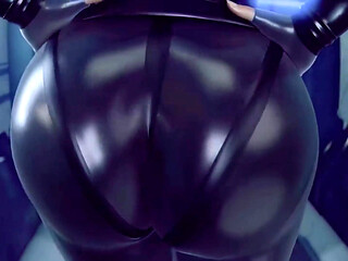 Big dick Thanos fucks black widow