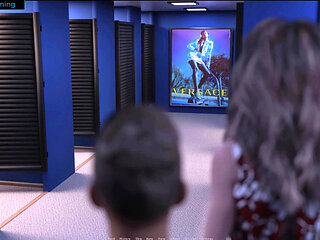 AWAM - going shopping and let Dylan see my boobs