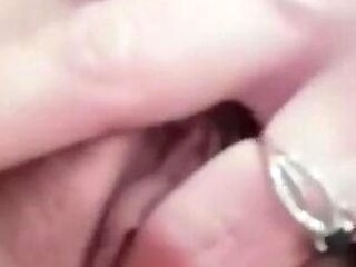 hot amateur blonde close up masturbation HD