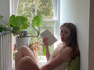 Trying to Read While Holding Back an Orgasm!