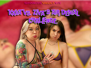 Kaiia Eve And Ziva Fey - Kaiia Vs. Ziva's Air Denial Challenge