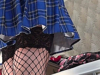 All Natural Big Tits Big Ass Hot Sexy Cute Beauty Giulia Is Here for a Panties and Short Skirt Miniskirts Try on Haul