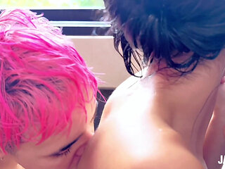 Hot Shower! You Put Your Little Fingers in My Pussy