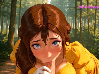 Jane Gets Her Cunt & Butt Wedged Rock-hard by Tarzan  3 DIMENSIONAL Porno (4K)