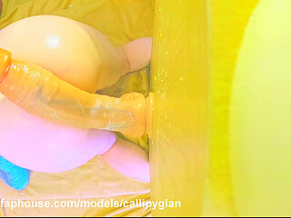 Mega Dildo Rips My Asshole Apart and Analgasm