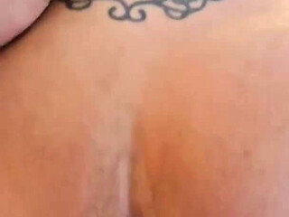Fit Blonde MILF with Giants Tits Fucked by the Pool