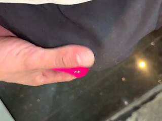 Bwc Can't Hold It - Vibrates His Cock Until He Cums Hard in His Shorts