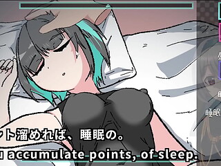 A game that Sexual Harrassing a sleeping Girl(Machine translated subtitles)[trial var]