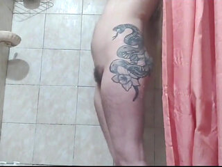 Bathing in a Cold Day