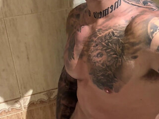 My SEMIHARD Cock Pissing