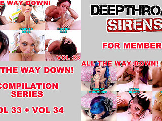 All the Way Down Deepthroaters Volume 33 - 3 to the Balls Deepthroat Blowjobs - Austin Lynn, Dakota Skye, Rilynn Rae