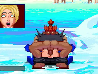 [HENTAI MUGEN] Akuma gets rough with Supergirl