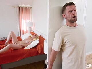 Vince Karter Charms in Wild Handy Blonde Scene