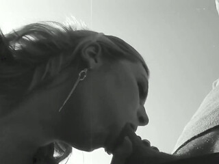Classic Busty Babes in College Uniform Outdoor Fuck and Facial