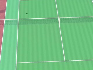 Ep4: Fucking Rachel in the Shower Room - Academy Love Saga: Tennis Angels Ex