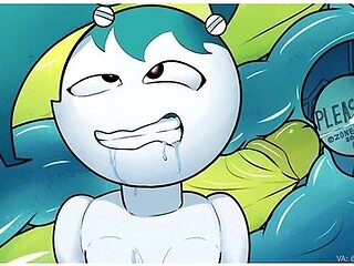 Robot Girl Upgrades Her Pussy To Have Sex - Teenage Robot Hentai - Car Toon