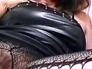 Busty MILF Sucks Her Own Massive Tits in Wild Fingering Frenzy