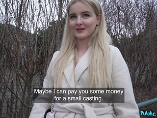 Martin Guns Californian Blonde Passion in Public