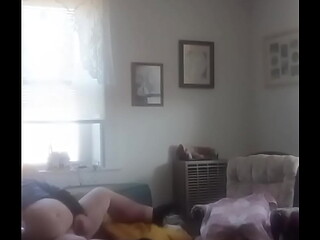 Playing on couch
