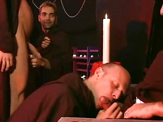 Horny Man Takes a Huge Cock #5