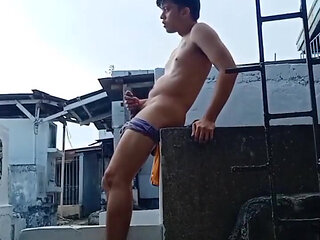 Asia Twink Outdoor Sex