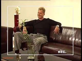 German Brunette Amateur MILF Gets Fucked by Two Men