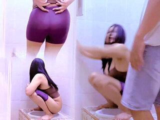 Stepsister Takes a Naughty Nap in Bathroom - Big Natural Tits Teen Fucked Hard