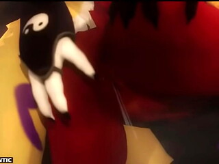hent  renamon hellowen masturbing