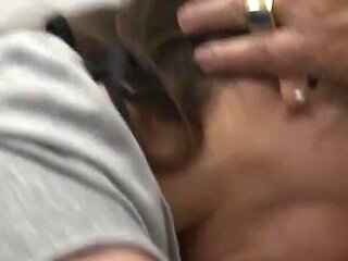 Mature cock and sexy petite pussy fucking...cum on pussy