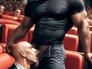 A Wave of Huge Black Cocks Invaded the Tight Little Asses of H... Bottoms in an Interracial Gangbang.