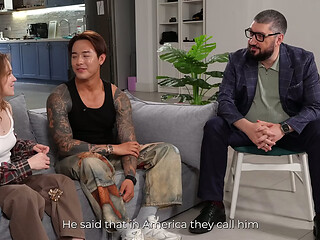 Titus Low Opens Up About Bisexuality &amp_ Life in America Then Fucks His Fan Sasha Paige!
