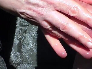 Femdom Handjob with Urethral Penetration