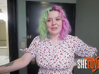 Goddess Haylee Takes Massive BBC Deep Into Her Ass For First Time As Blonde Hentai PAGW Gamer Girl