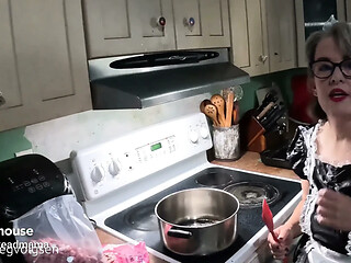 Amateur GF sucks cock and shows big tits