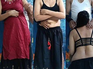 Dever Ne Bhabhi Ko Khade Khade Choda Doggy Position Me