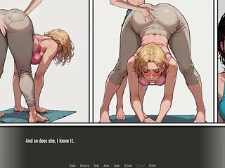 A Hot Redhead Stripper Gives a Lap Dance- Welcome to Port Haven 4 Gameplay