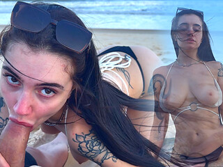 I Sucked a Stranger's Dick in Public on a Beach in Brazil